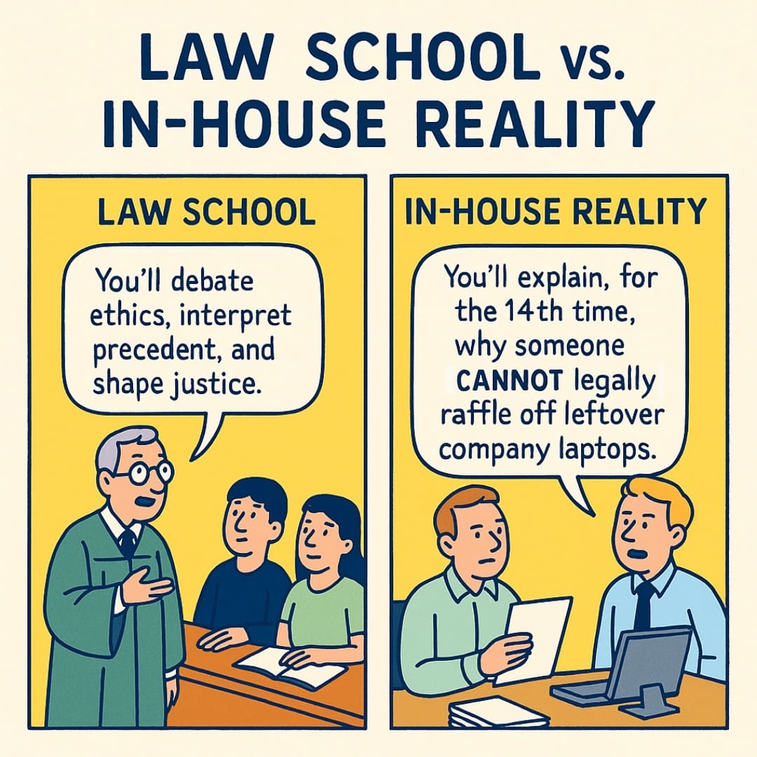 Joke about law school vs reality