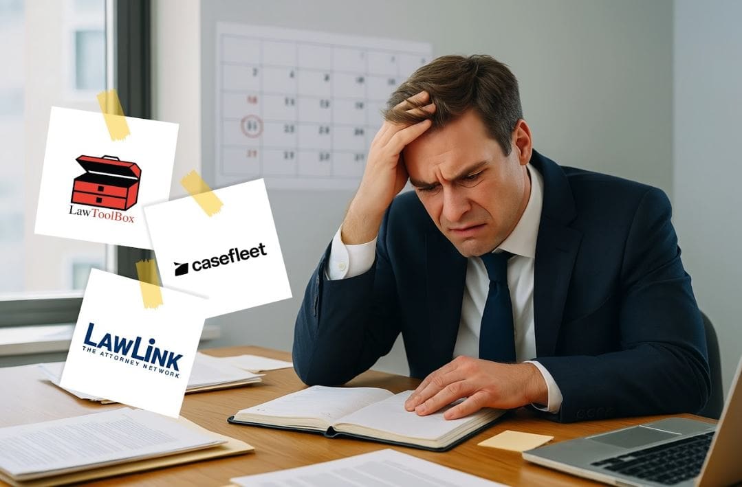 a frustrated lawyer trying to figure out his legal deadlines